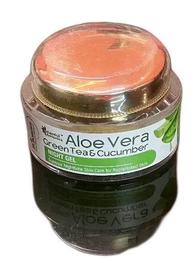 St Botanica aloe vera, green tea night gel